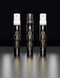 Kit Découverte Romeo is Alive : trois vaporisateurs de 2 ml Casting, Gulf Stream et Love to Hate sur fond noir